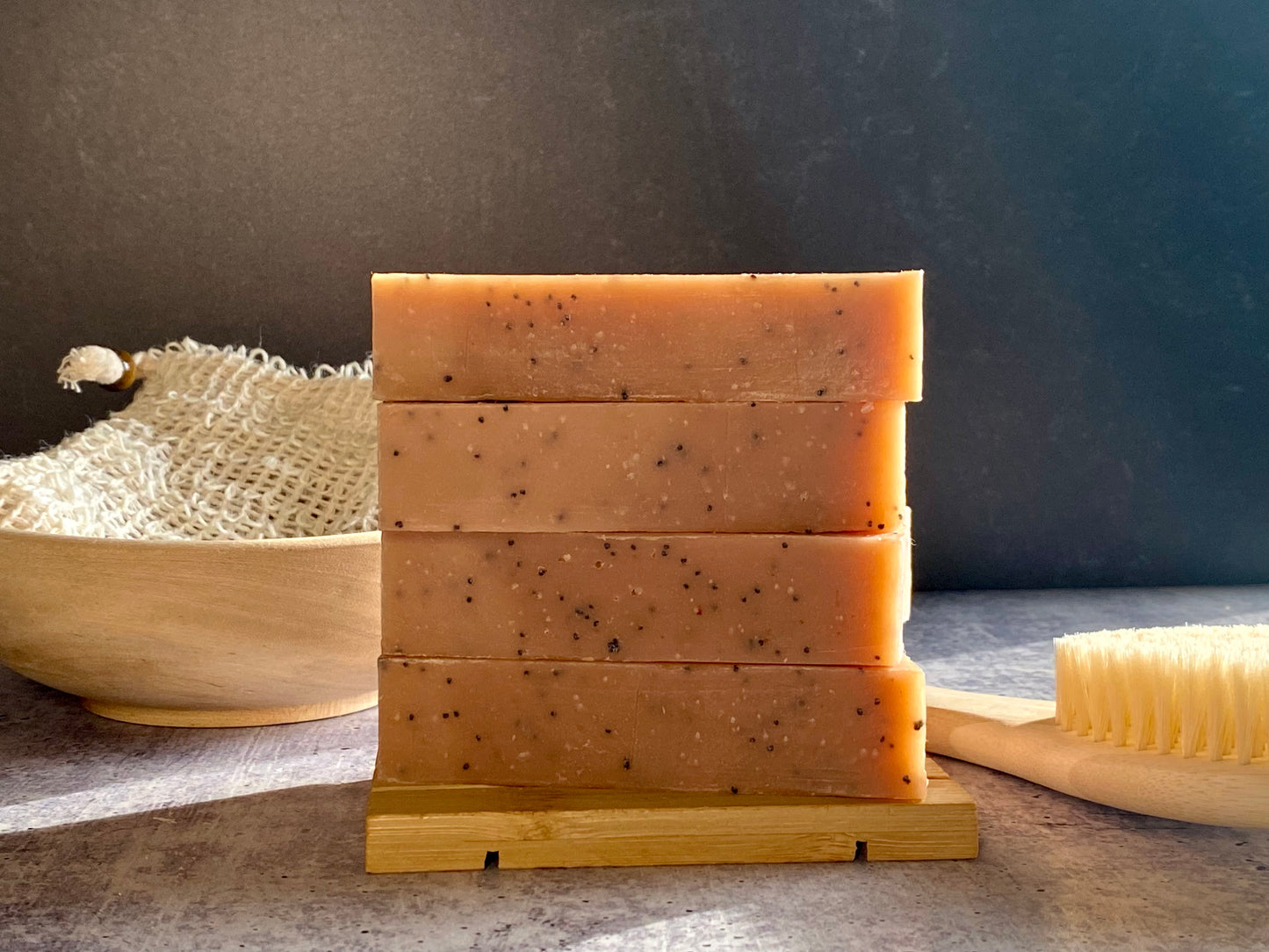 Grapefruit & Poppy Artisan Soap