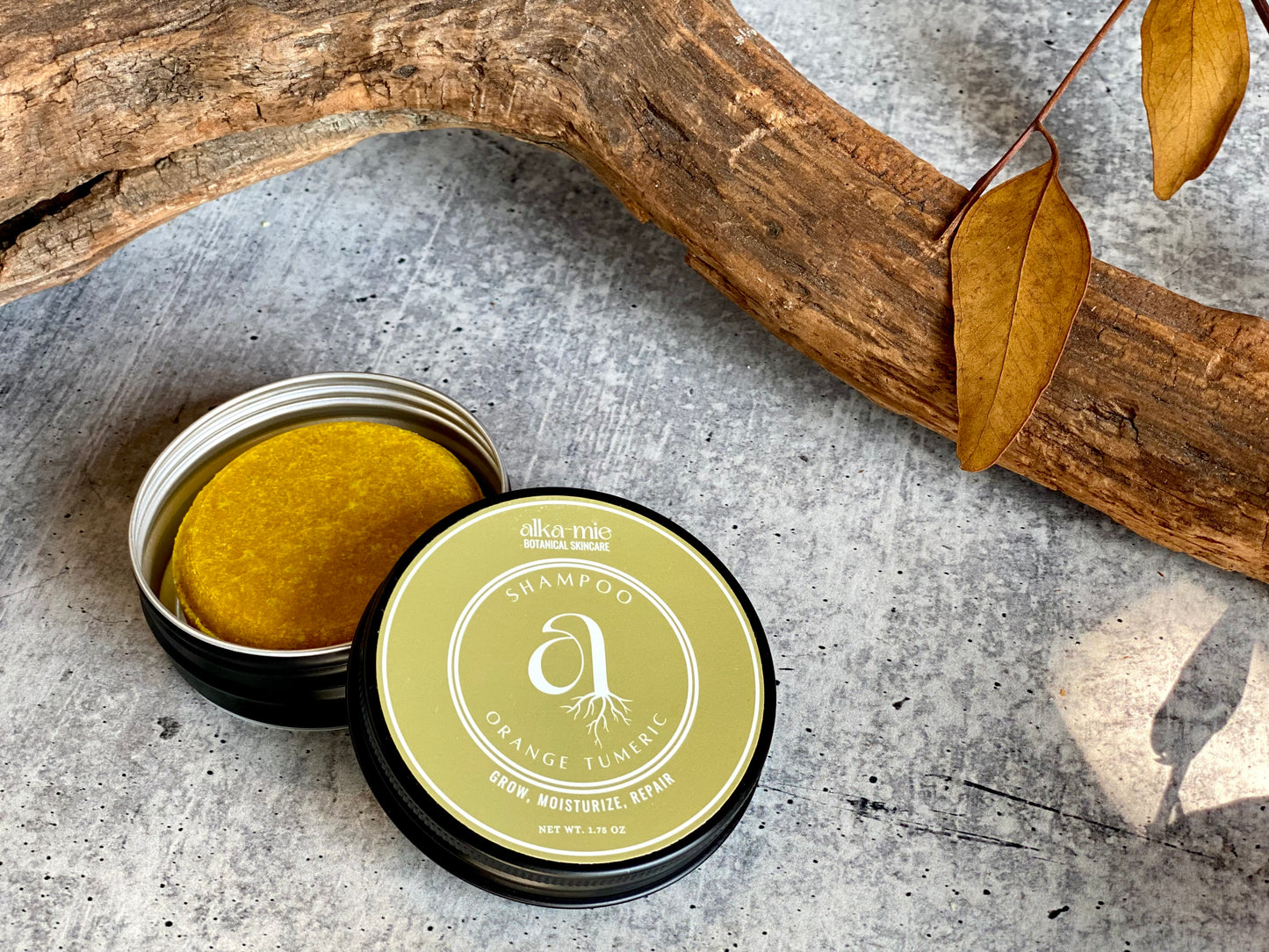 Orange Turmeric Shampoo Bar