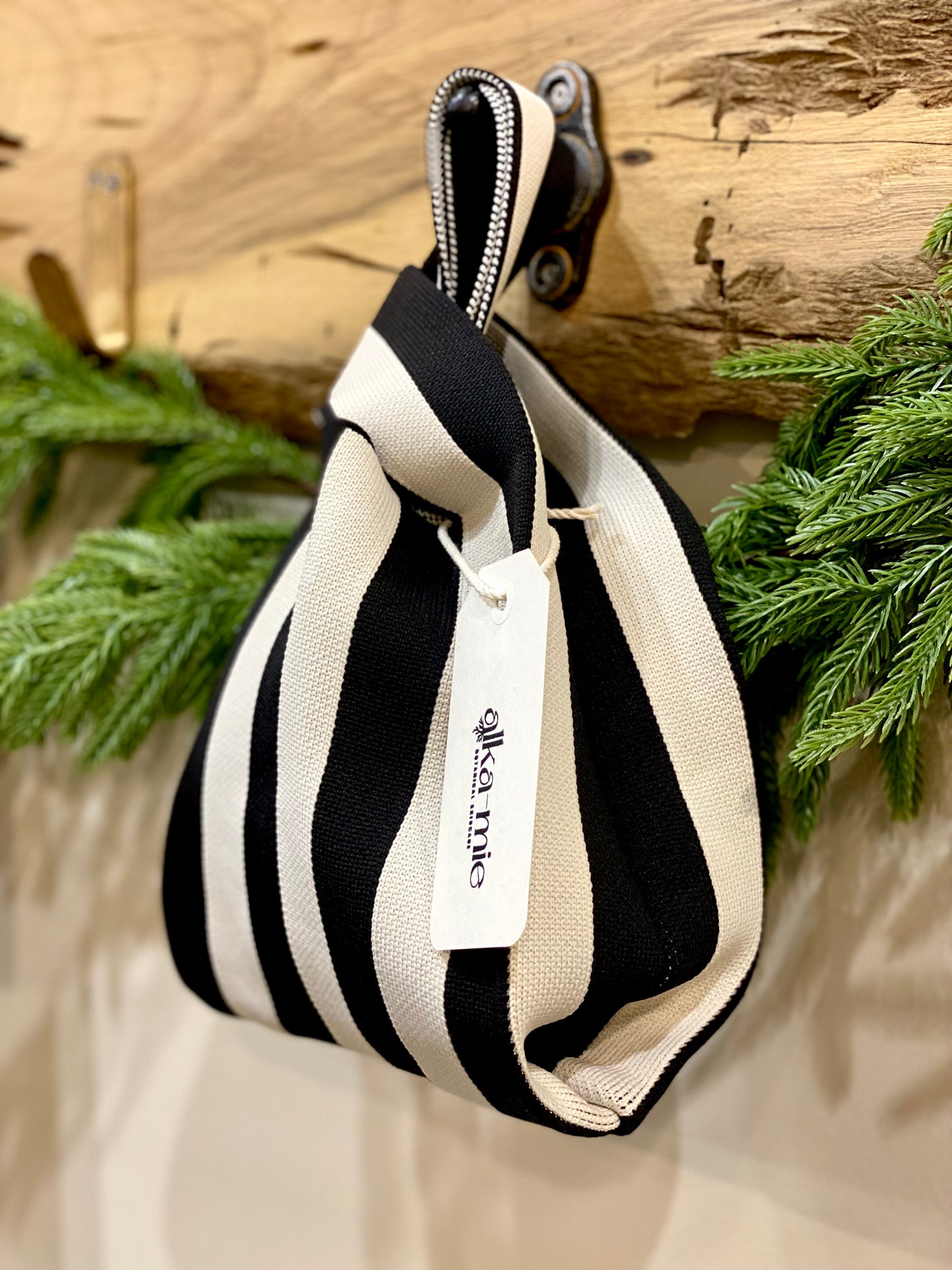 Knit Cosmetic Tote/Wristlet
