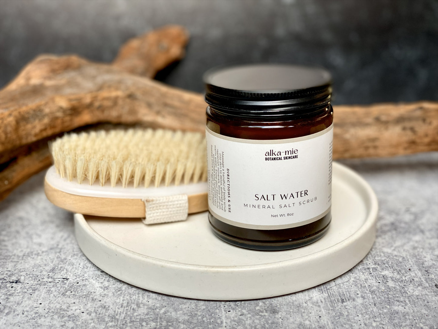 Salt Water Mineral Salt Scrub
