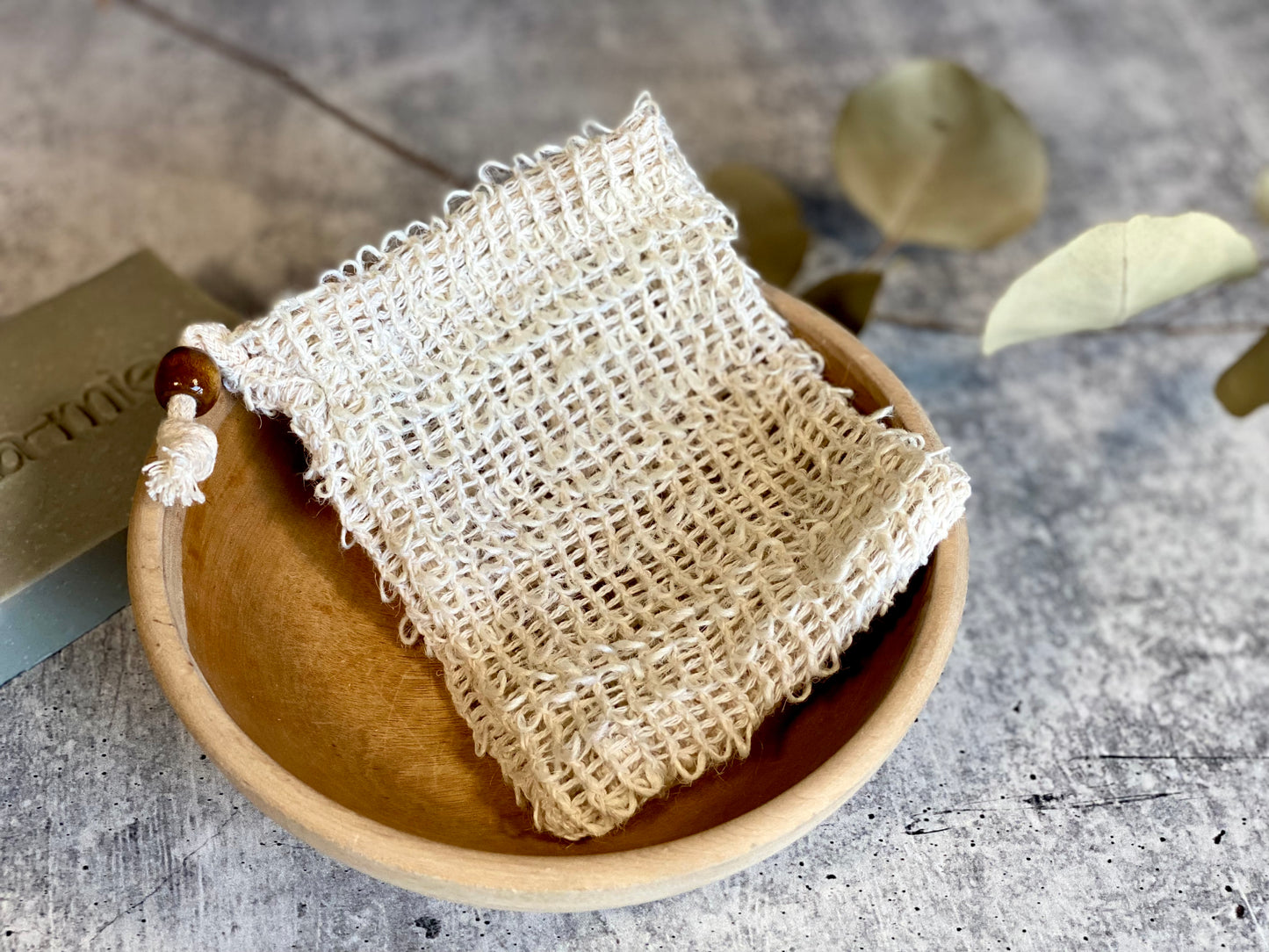 Sisal Soap Bag