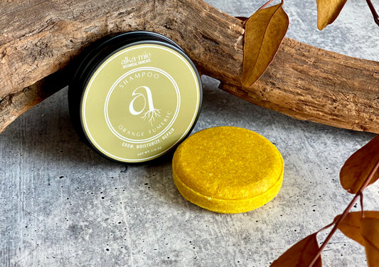 Orange Turmeric Shampoo Bar