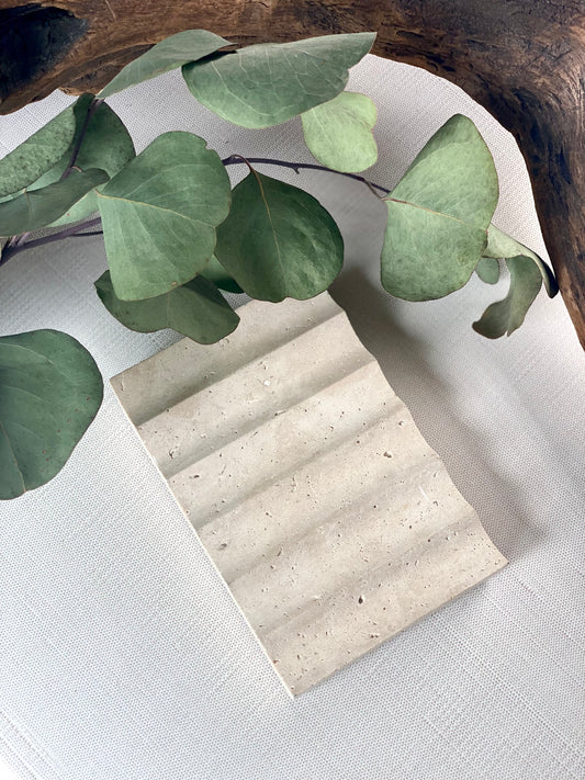 Travertine Soap Dish