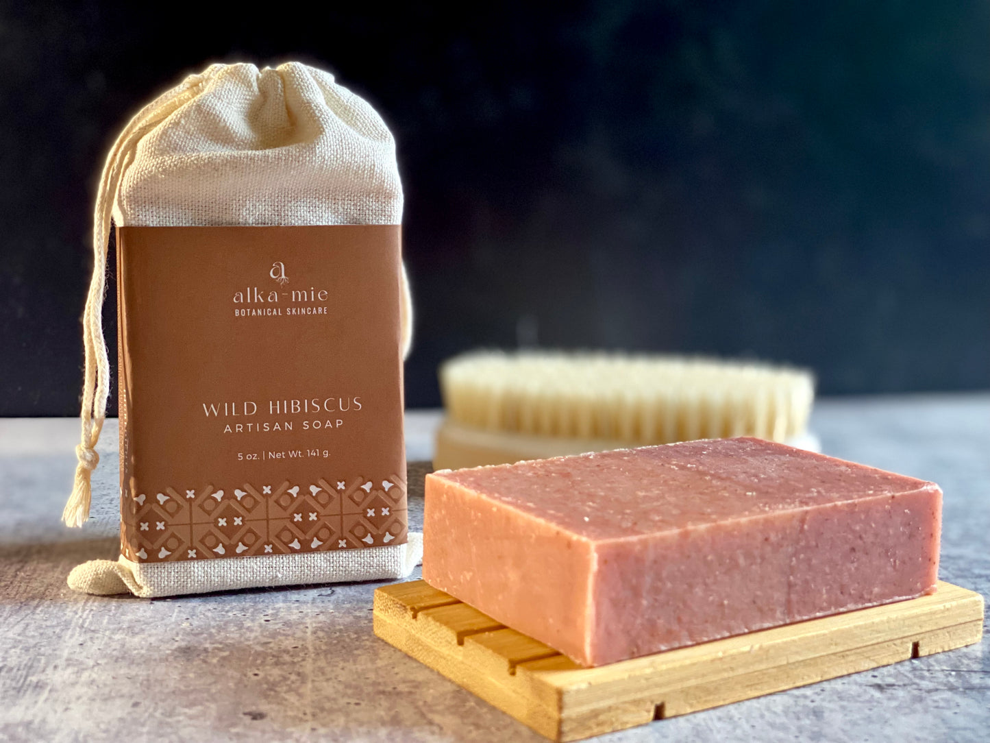 Wild Hibiscus Artisan Soap