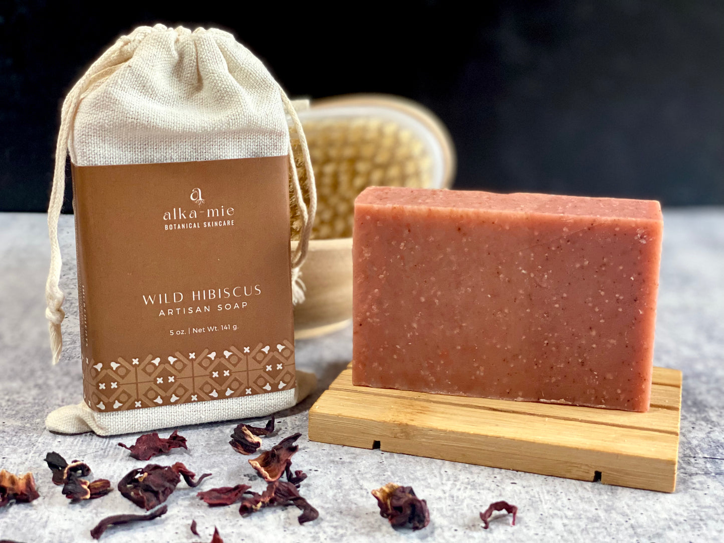 Wild Hibiscus Artisan Soap